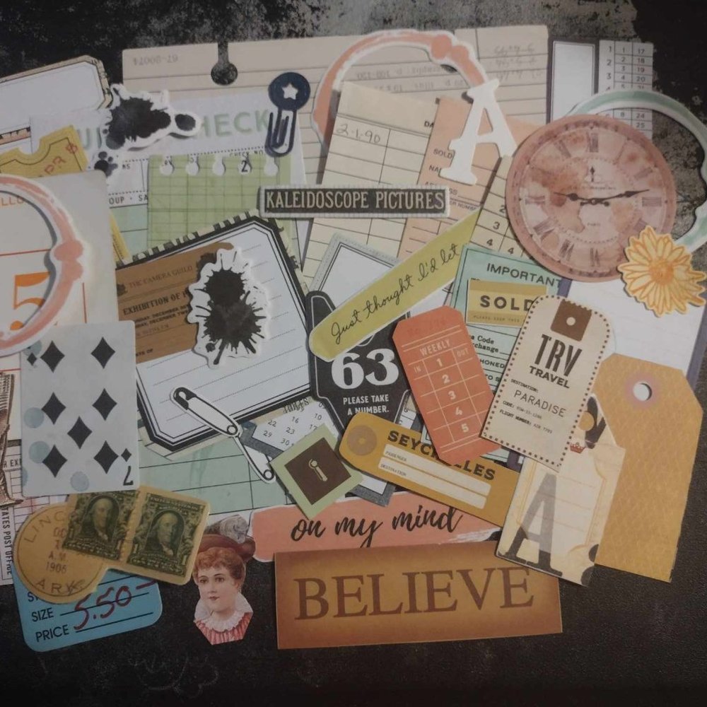Junk Drawer XL Ephemera Set for Junk Journals